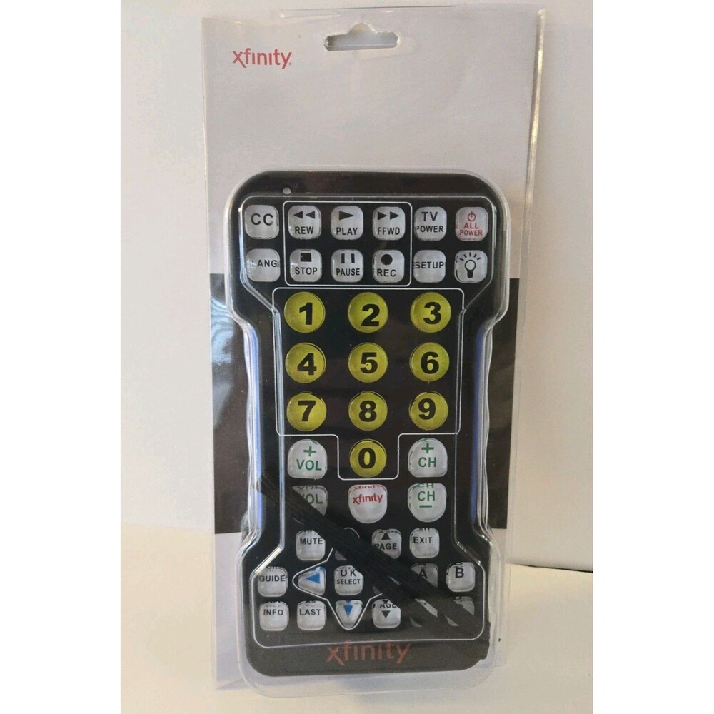 Xfinity Comcast Oversized Large Remote Control  / Backlit Buttons / Brand New